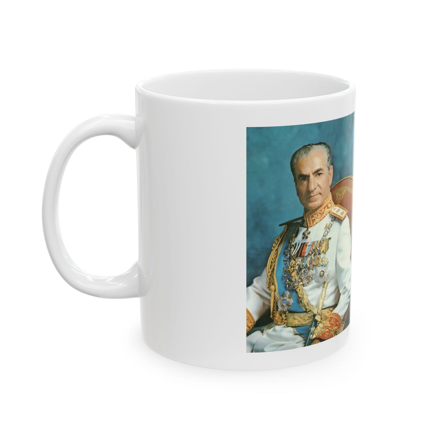 Royal Portrait Ceramic Mug – Vintage Regal Couple Coffee Cup (11oz, 15oz)