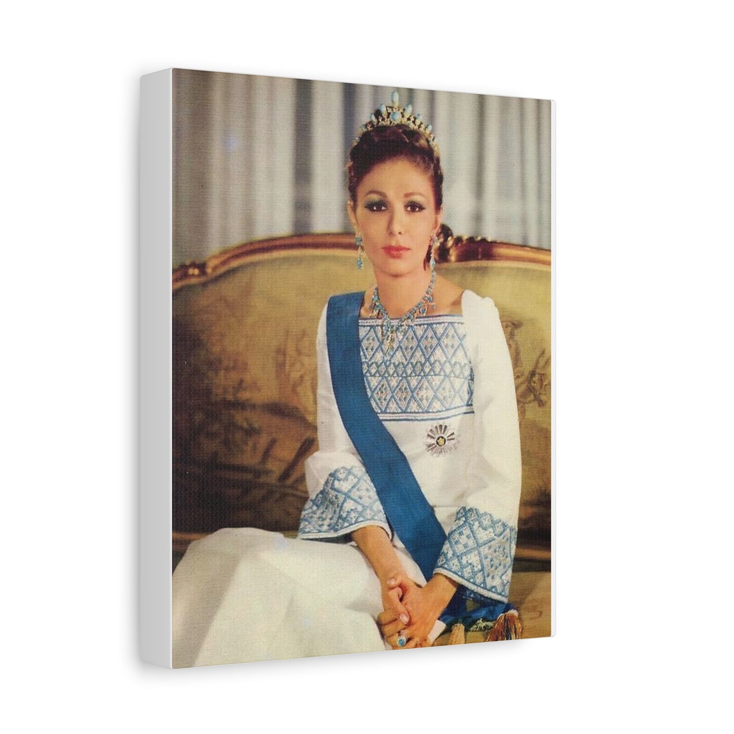 Classic Portrait Canvas Print — Matte Stretched Wall Art
