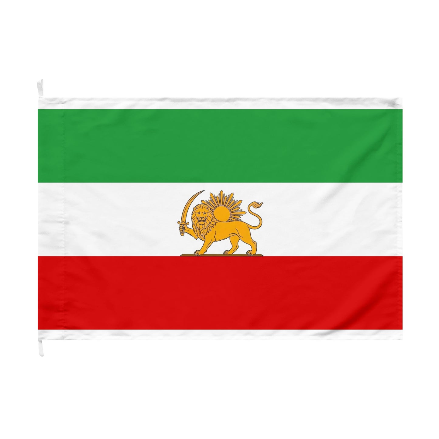 Iranian Lion Flag - Double-Sided Historical Persian Flag
